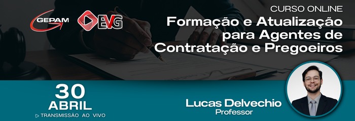 Curso Online - Formação e Atualização para Agentes de Contratação e Pregoeiros