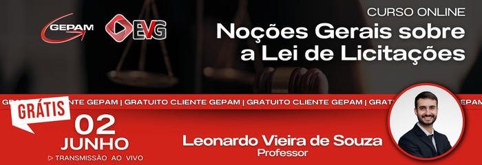 Curso Online - Noções Gerais sobre a Lei de Licitações | 304