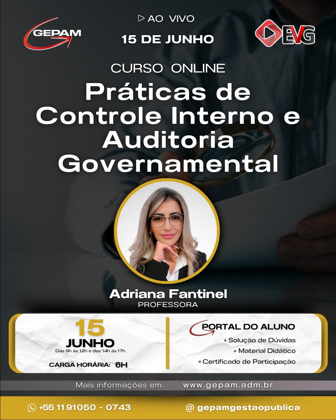 Curso Online – Práticas de Controle Interno e Auditoria Governamental