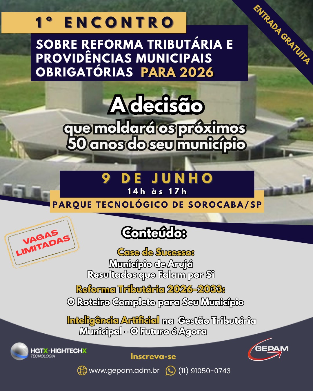 1° Encontro sobre Reforma Tributária e Providências Municipais Obrigatórias para 2026
