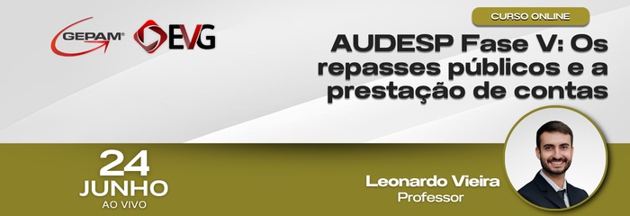 Curso Online - AUDESP Fase Ⅴ: Os repasses públicos e a prestação de contas