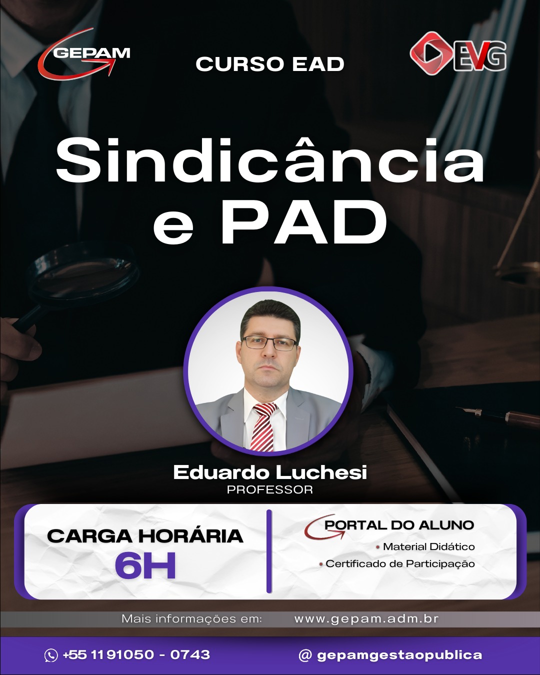 Curso Online sobre Sindicância e PAD | 132