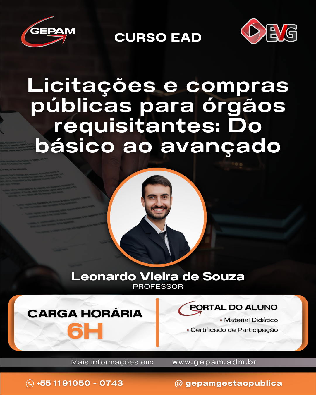 Curso Online sobre Licitações e compras públicas para órgãos requisitantes: Do básico ao avançado | 133