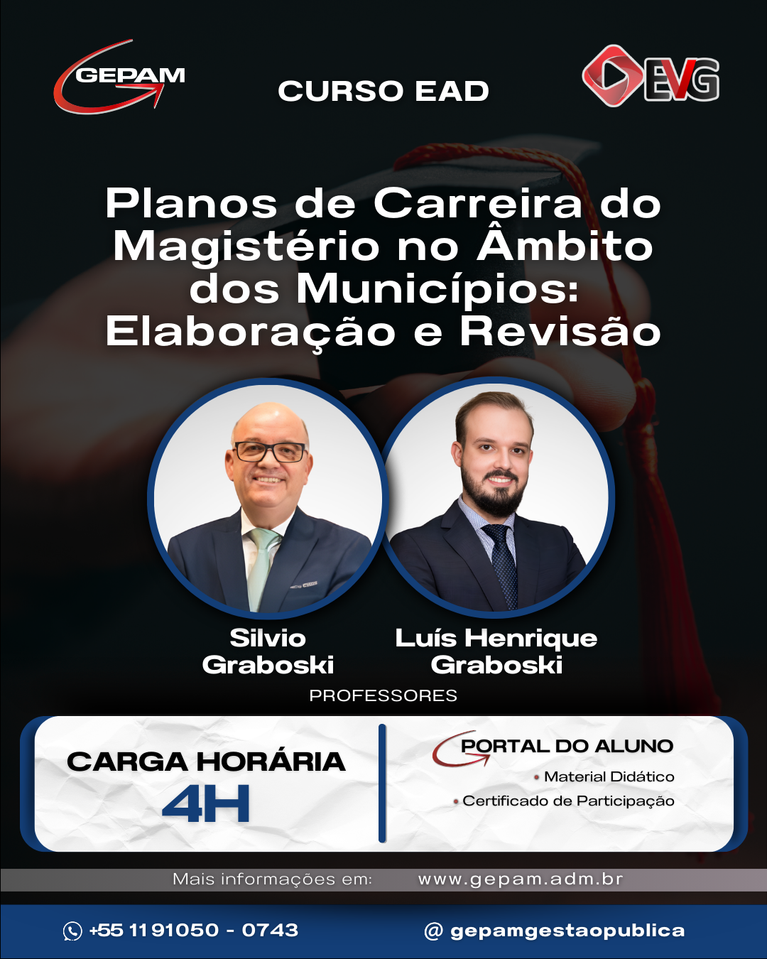 Curso Online sobre Planos de Carreira do Magistério no Âmbito dos Municípios: Elaboração e Revisão | 141