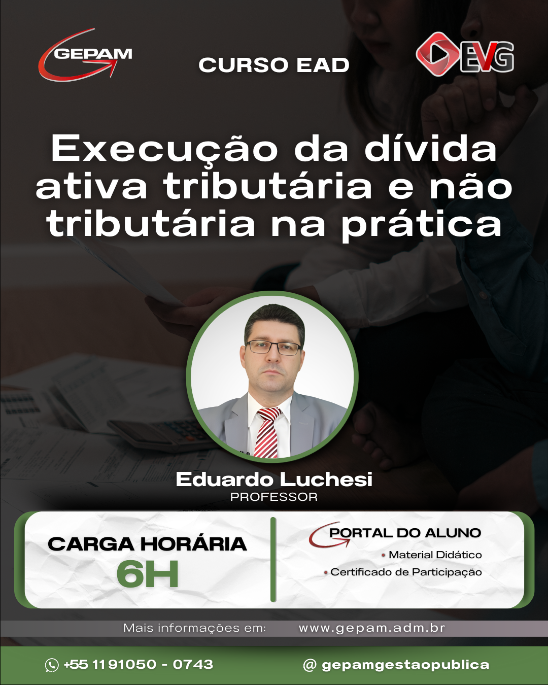 Curso Online sobre Execução da dívida ativa tributária e não tributária na prática | 144